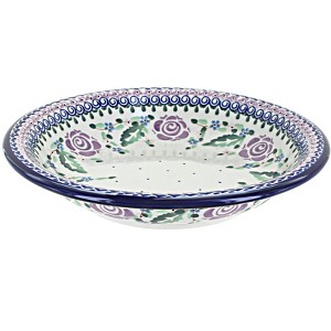 Blue Rose Polish Pottery 402 Millena Soup Plate - 1 of 2