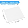 Unique Bargains Durable Soft Silicone Drain Cover with Anti-Odor Drain 4 Pcs - 2 of 4