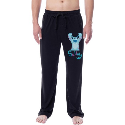 Disney Mens' Monsters, Inc. Movie Sulley Chibi Sleep Pajama Pants