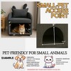 Kumasinova 2-in-1 Sofa Chair & Pet Hideaway, Scratch-Resistant Fabric Accent Chair, Bunny-Ear Pet-Friendly Armchair with Side Pocket - 4 of 4