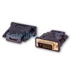 SatelliteSale Male DVI to Female VGA/HDMI Adapter 1080p Full HD PVC Black Converter - 4 of 4