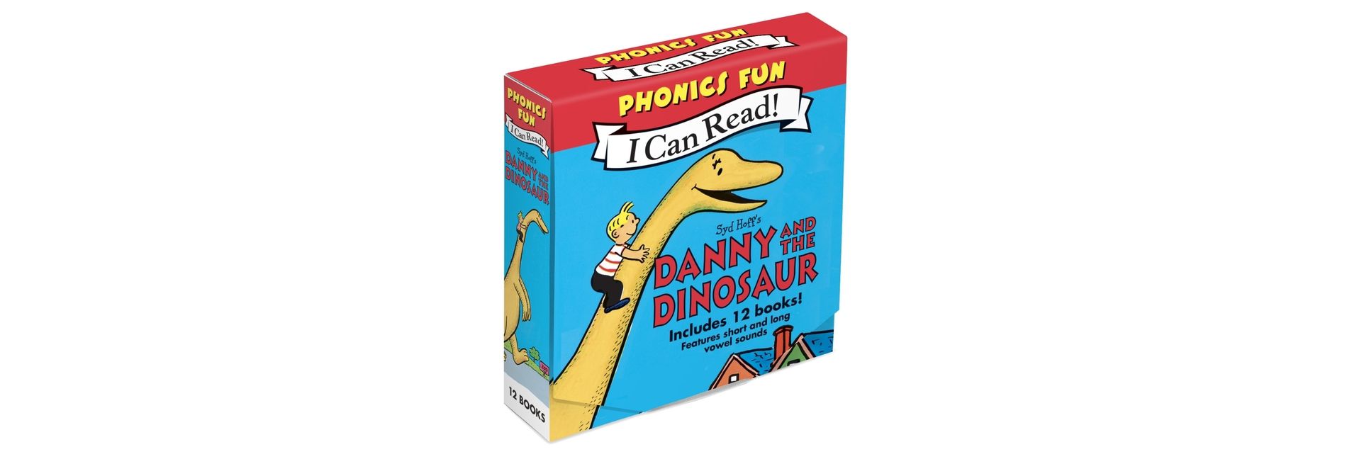 Danny and the Dinosaur 12-Book Phonics Fun - (I Can Read Phonics) by  Syd Hoff (Paperback)
