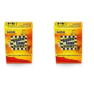 Arcane Tinmen 2 Packs Arcane Tinmen Non-Glare Board Game Sleeves 50 ct Mini Size Card Sleeves Individual Pack - 1 of 4