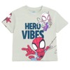 Marvel Spidey and His Amazing Friends T-Shirt and Shorts Outfit Set Sizes (2T - 10-12) - 3 of 4