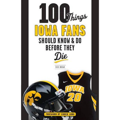 100 Things Iowa Fans Should Know & Do Before They Die - (100 Things...Fans Should Know) by  Rick Brown (Paperback)