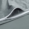 Chanasya Velvet Velour Duvet Cover Set - 4 of 4