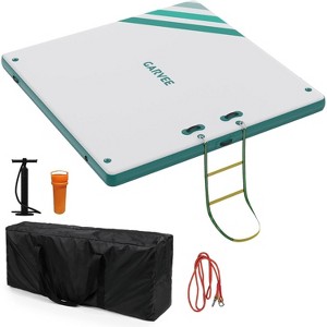 Garvee Inflatable Floating Dock Air Dock Platform, Capacity - Heavy-Duty PVC Raft for Pool/Lake - 1 of 4