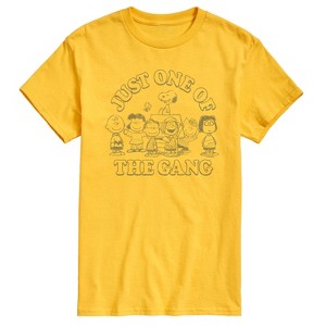 Men's - Peanuts - One Of The Gang Short Sleeve Graphic T-Shirt - 1 of 4
