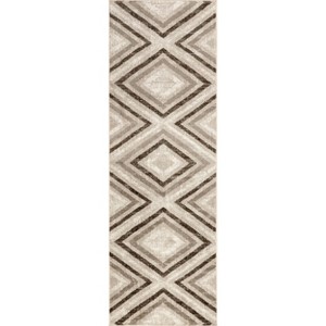 nuLOOM Akari SpinClean Machine Washable Stain-Resistant Area Rug - 1 of 4