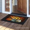 Briarwood Lane Fall Doormat 30x18 Indoor Outdoor Patterned Pumpkins and Sunflowers For Fall Doormat - 4 of 4