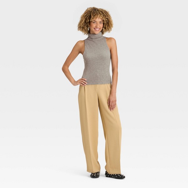 Top sin mangas de microforro polar cepillado para mujer - A New Day™ 3