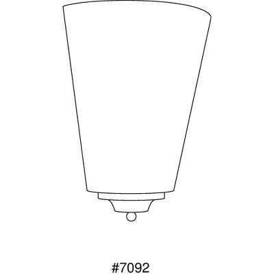 Nickel 10.63" Dimmable LED Wall Sconce with Opal Glass Shade
