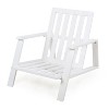 Okak Patio Adirondack Chair with Acacia Wood Frame, Outdoor Chair with Cushions and Backrest, Patio Chair for Backyard, Garden, Porch - 2 of 4