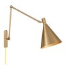 Savoy House Pharos 1 - Light Wall Light in  Noble Brass - 2 of 3