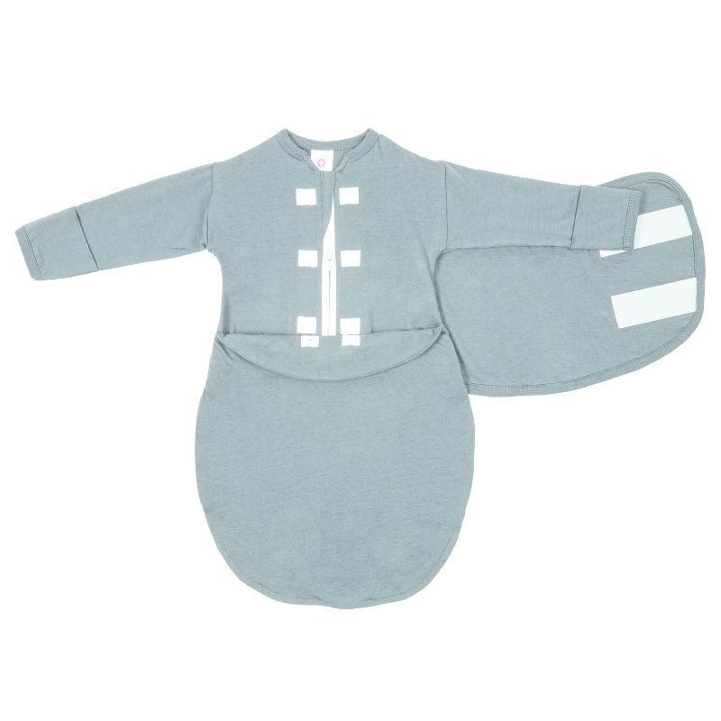 embe 0-3mo Long Sleeve Swaddle Sack, Arms-In/Arms-Out, Legs-In/Legs-Out, 3 of 6