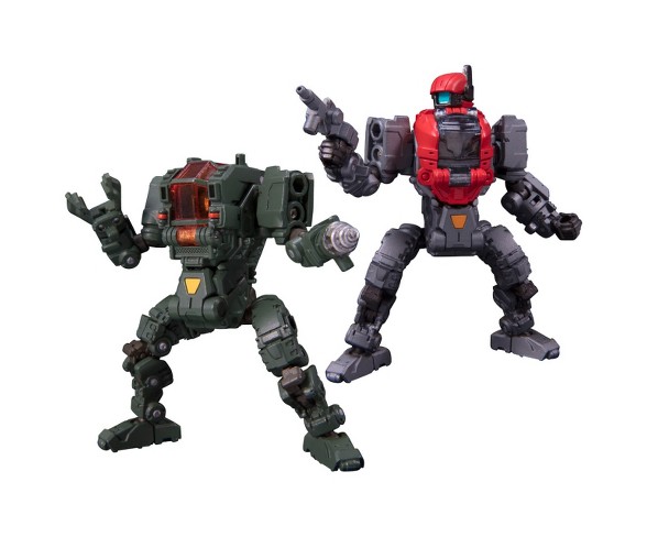 Diaclone Reboot - DA-25 Powered Suit Alpha and Beta Set Action Figures