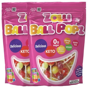 Zolli Ball Popz Double Bags - 5.25oz/2pk - 1 of 4