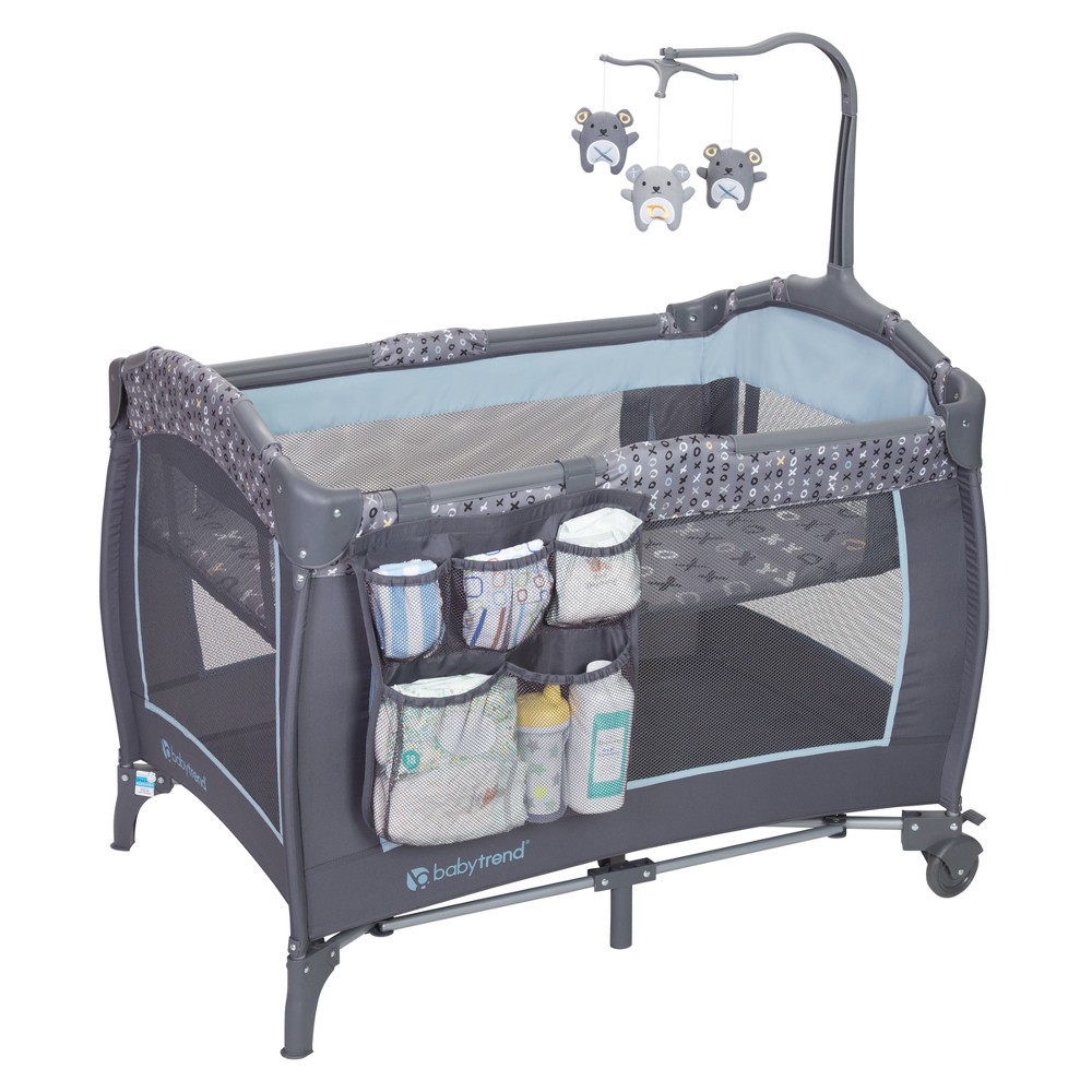 Baby Trend Trend-E Nursery Center Playard - Starlight Blue