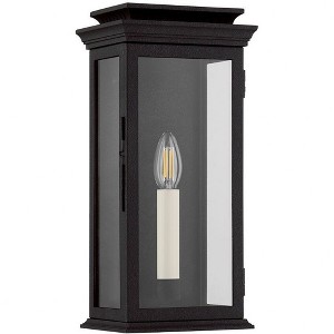 Troy Lighting Louie 1 - Light Wall Light in  Forged Iron Clear Shade - 1 of 1