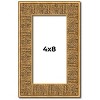 PosterPalooza | Panoramic Sculpted Black Picture Frame - UV Acrylic, Foam Board Backing, Hanging Hardware - 2 of 4