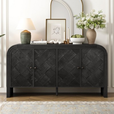 Modern Storage Cabinet With  Doors, Kitchen Furniture,Sideboard Cabinets for Dining Room or Living Room-Maison Boucle