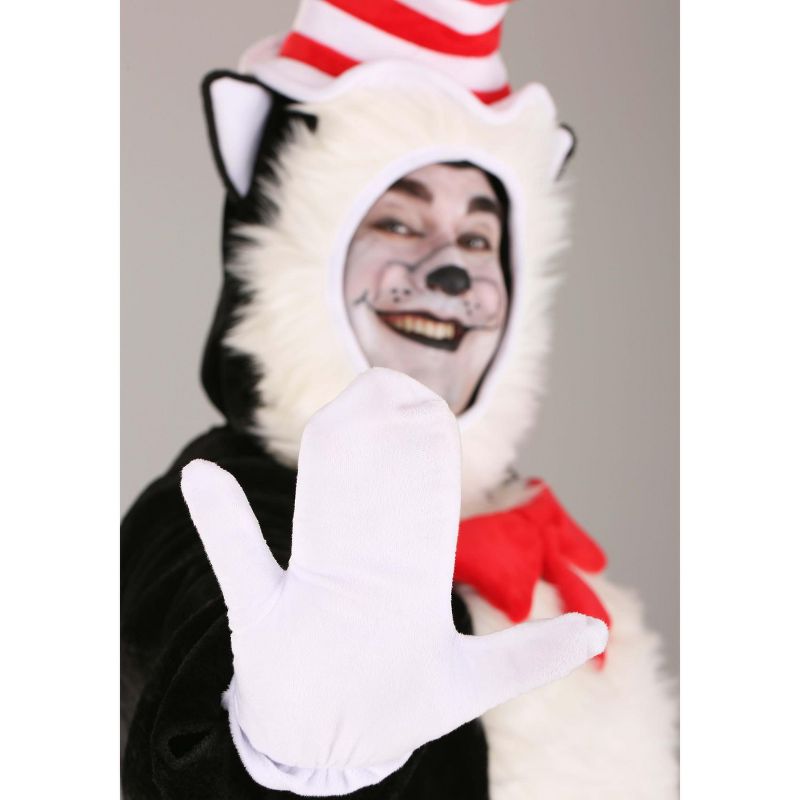 HalloweenCostumes.com Dr. Seuss The Cat in the Hat Premium Costume Adult Plus., 3 of 9
