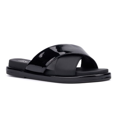 New York & Company Women's Geralyn Flat Sandal