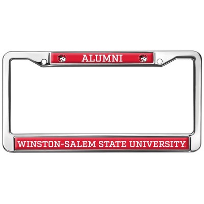 Winston-Salem State University Alumni Full Size Standard License Plate Metal Frame
