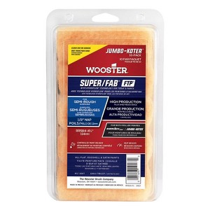 Wooster Super/FAB Fabric 4.5 in. W X 1/2 in. Jumbo Paint Roller Cover 10 pk (Case of 4) - 1 of 1