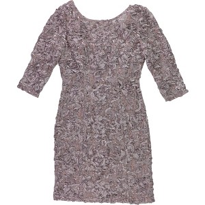 Alex Evenings Womens Lace Sheath Dress - 1 of 2