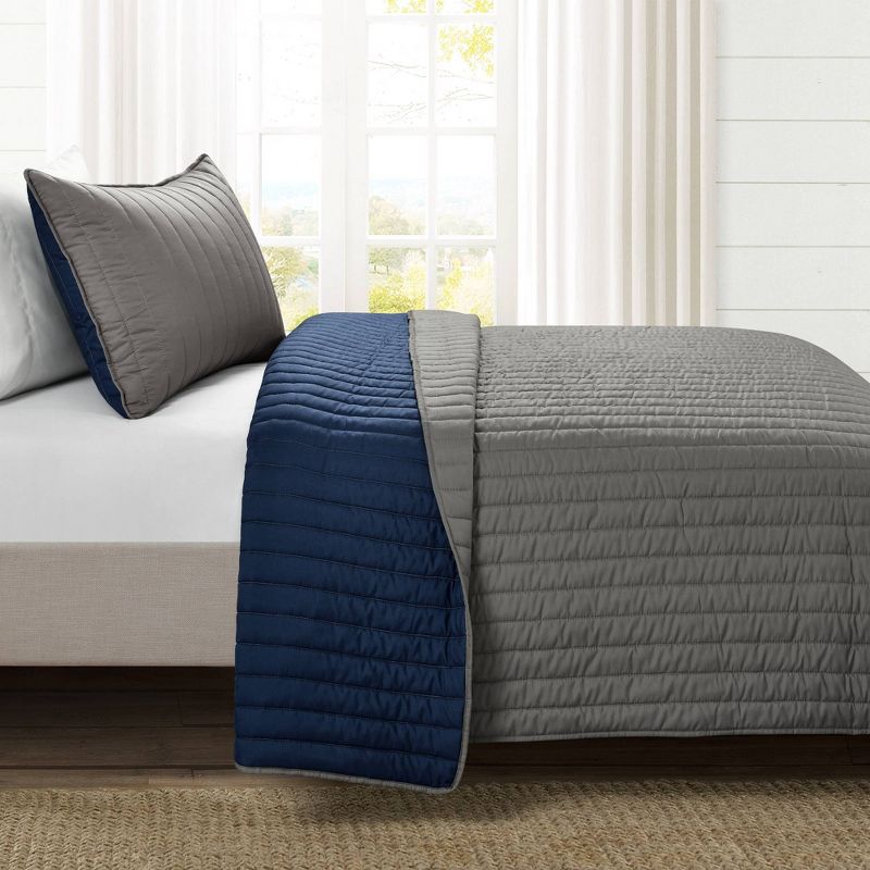 Soft Stripe Quilted/Coverlet - Lush Décor
, 3 of 11