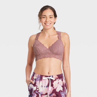 Image of Women's Nursing Lace Bralette - Auden™ Orchid M