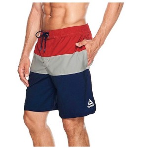 Reebok Mens Colorblock Swim Bottom Trunks - 1 of 1