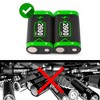 Insten 2 Pack 2600mAh Rechargeable Battery Pack for Xbox Series X/ S / Xbox One Controller with Charging Station & USB C Cable - 3 of 4