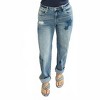 Women's Mid-rise friend Star Cuffed Jeans - Plus - RISEN - 3 of 4
