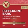 Victor Allen's Coffee Peppermint Bark Flavored, Medium Roast, 32 Count, Single Serve Coffee Pods for Keurig K-Cup Brewers - image 3 of 4