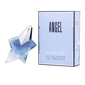 Angel By Thierry Mugler Women Mandarin Orange, Peony, Praline, Apple, Red Berries Eau De Parfum Spray Refillable 0.8 Oz - 1 of 1