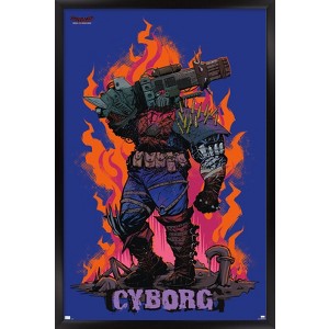 Trends International Marvel Spider-Man: Across The Spider-Verse - Cyborg Spider-Woman Framed Wall Poster Prints - 1 of 4