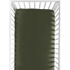 Sweet Jojo Designs Boy Girl Gender Neutral Unisex Fitted Crib Sheets Set Woodland Camo Collection Green 2pc - 2 of 4