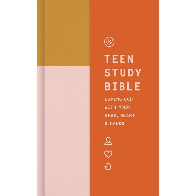 ESV Teen Study Bible (Hardcover, Desert Sun) - by  Jon Nielson