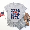 Simply Sage Market Women's 1776 Patriotic Lips Short Sleeve Graphic Tee - 3 of 3
