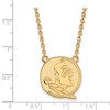 Black Bow Jewelry 10k Yellow Gold Florida State Seminoles NCAA Necklace 18 Inch - 2 of 4
