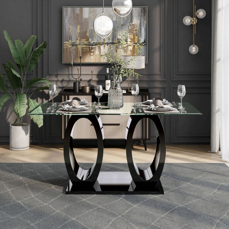 Spearelton&#160;Double Oval Pedestal Dining Table - HOMES: Inside + Out, 2 of 6
