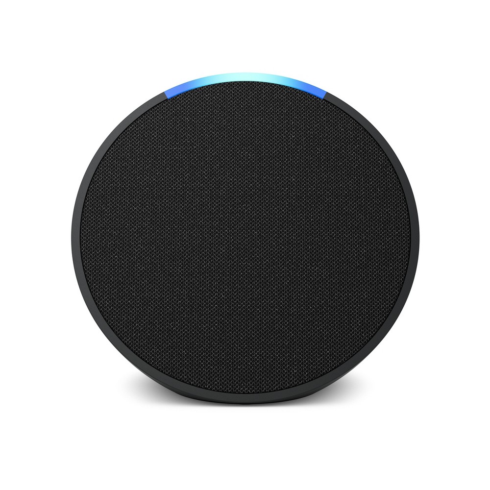 Amazon Echo Pop (1st Gen, 2023 Release) Full sound Compact Smart Speaker with Alexa - Charcoal