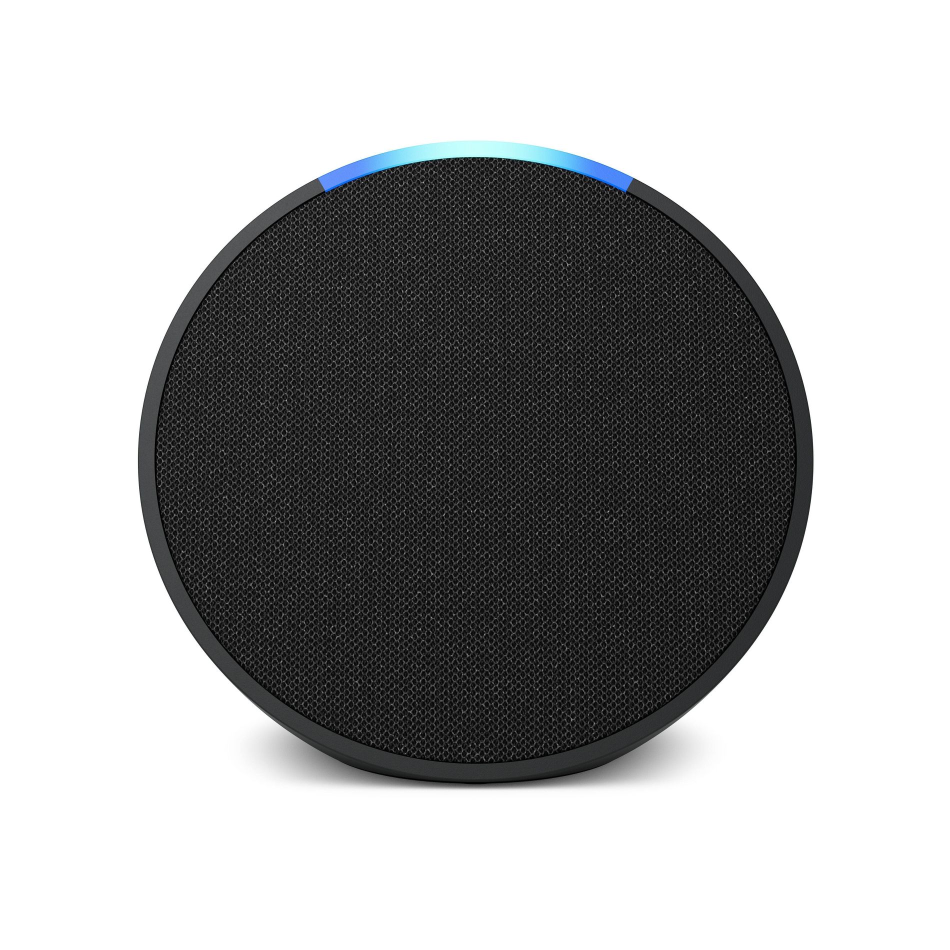 Amazon Echo Pop (1st Gen, 2023 Release) Full sound Compact Smart Speaker with Alexa - Charcoal