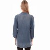 Women's Embroidered Tencel Blouse - Scully - 2 of 2