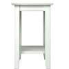 AFI Furnishings Nantucket Chair Side Table White - 4 of 4