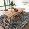 TROPOW Machine Washable Easy-Clean Fade-Resistant Area Rug for Bistro Bedroom Dorm Home - 2 of 4