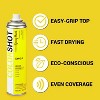Colorshot Spray Paint Gloss Emoji 10oz 4pk Value Set Yellow: Acrylic Exterior Paint & Primer, Fast Dry, 10000 Sq Ft Coverage - 3 of 4