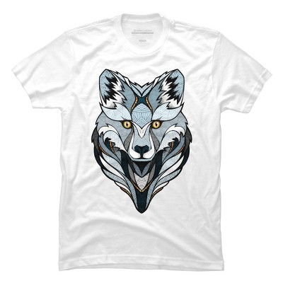 Men's Design By Humans Little Polar Fox By Studiokauz T-shirt - White ...